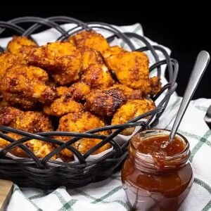 Wings de choux fleurs sauce BBQ (Végan)
