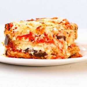 Lasagnes sans gluten farcies aux légumes du soleil