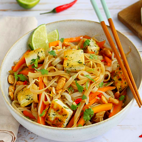 PAD THAÏ aux nouilles de riz
